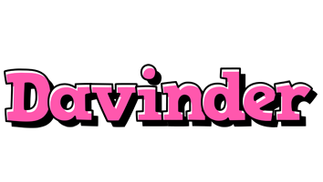 Davinder girlish logo