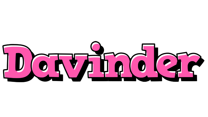 Davinder girlish logo