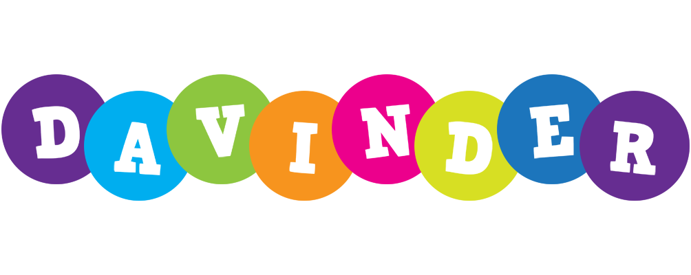 Davinder happy logo