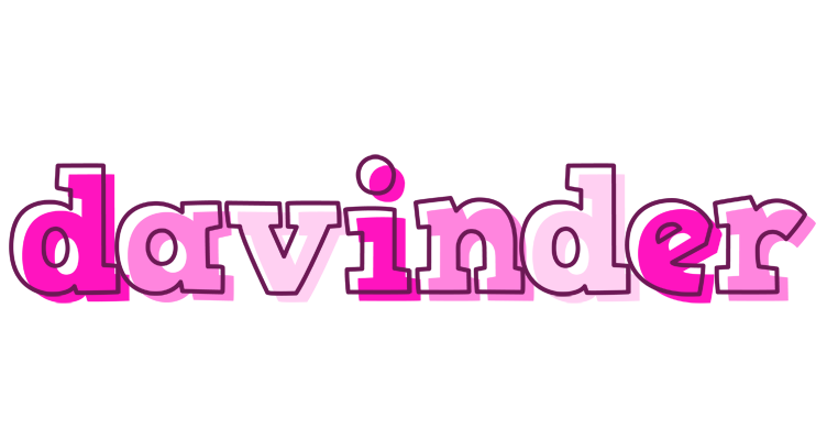 Davinder hello logo