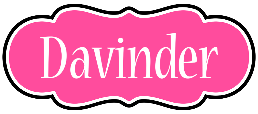 Davinder invitation logo