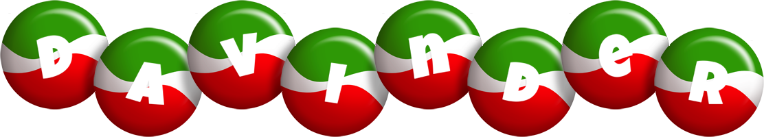 Davinder italy logo
