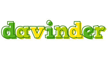 Davinder juice logo