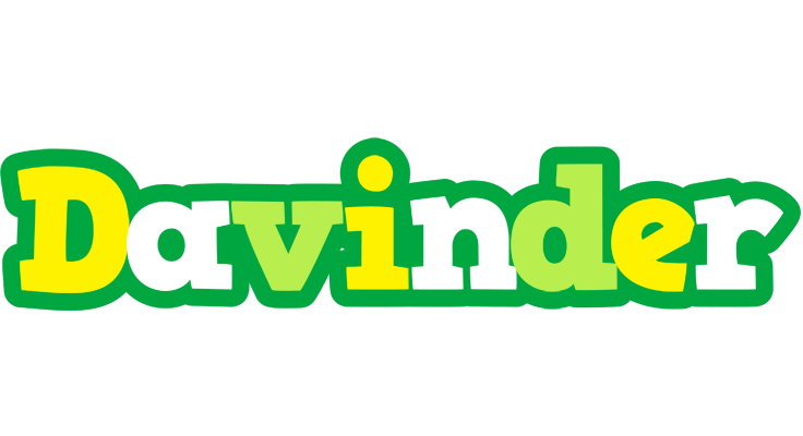 Davinder soccer logo