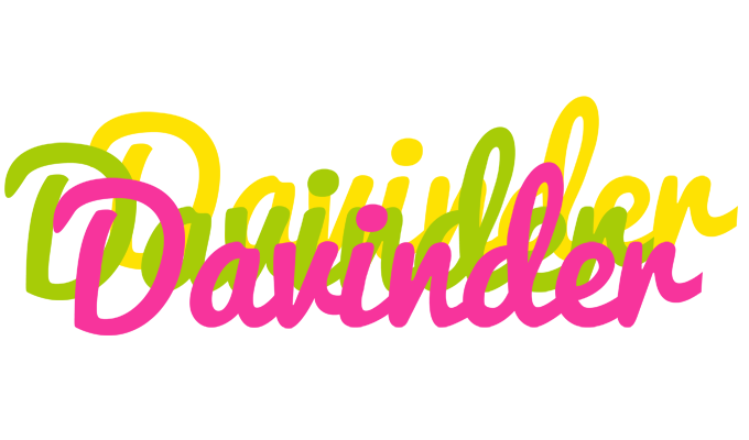 Davinder sweets logo