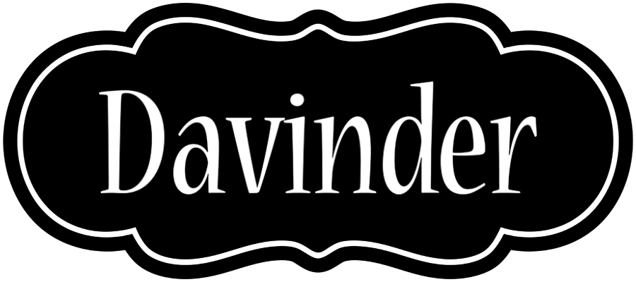 Davinder welcome logo