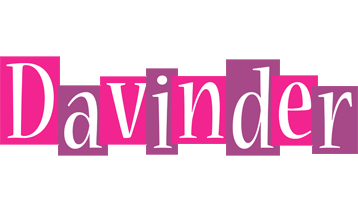 Davinder whine logo