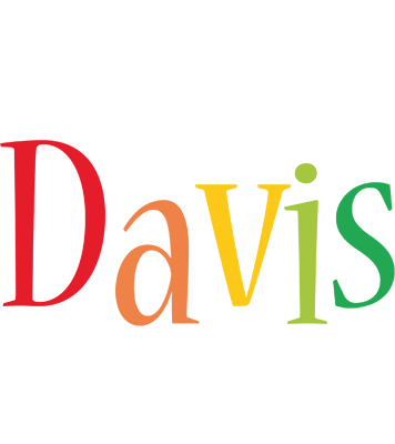 Davis birthday logo