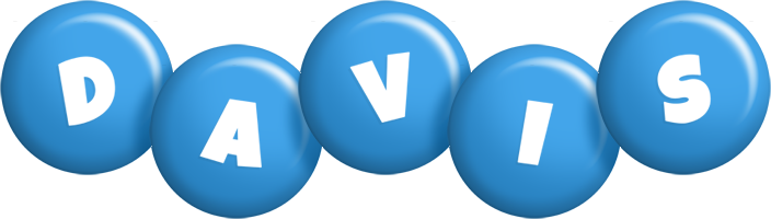 Davis candy-blue logo