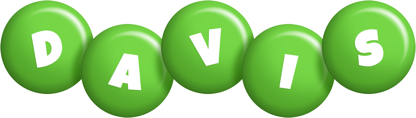 Davis candy-green logo