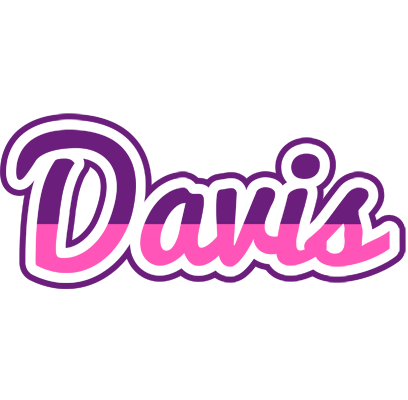 Davis cheerful logo