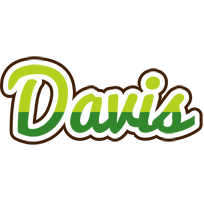 Davis golfing logo