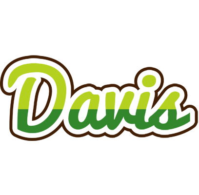Davis golfing logo