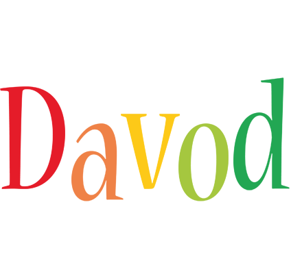 Davod birthday logo