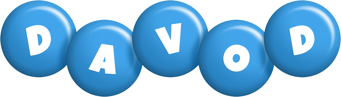 Davod candy-blue logo