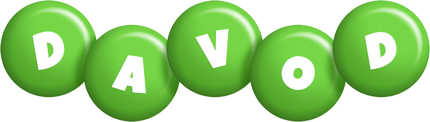 Davod candy-green logo