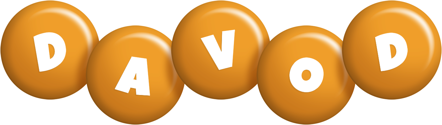 Davod candy-orange logo