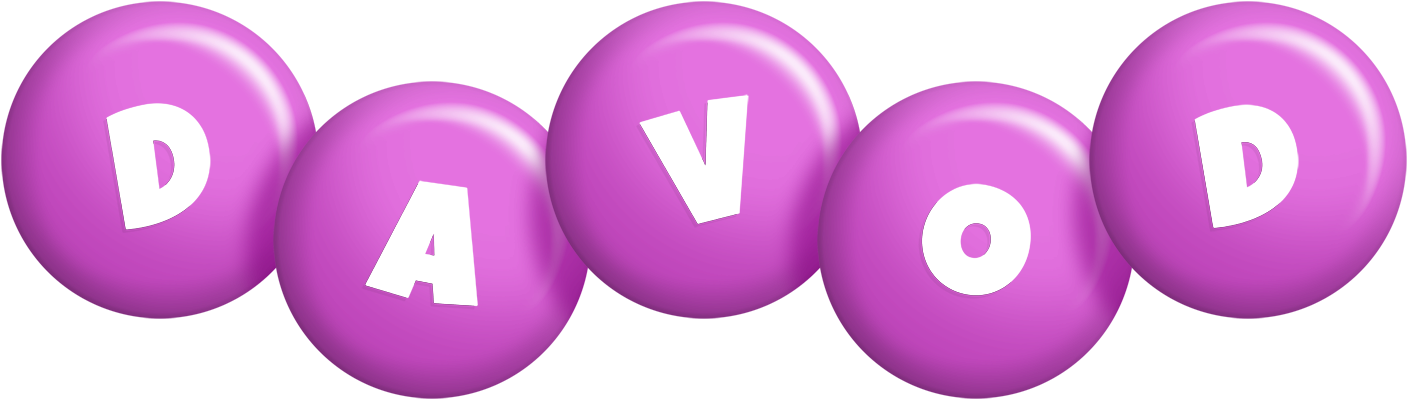 Davod candy-purple logo