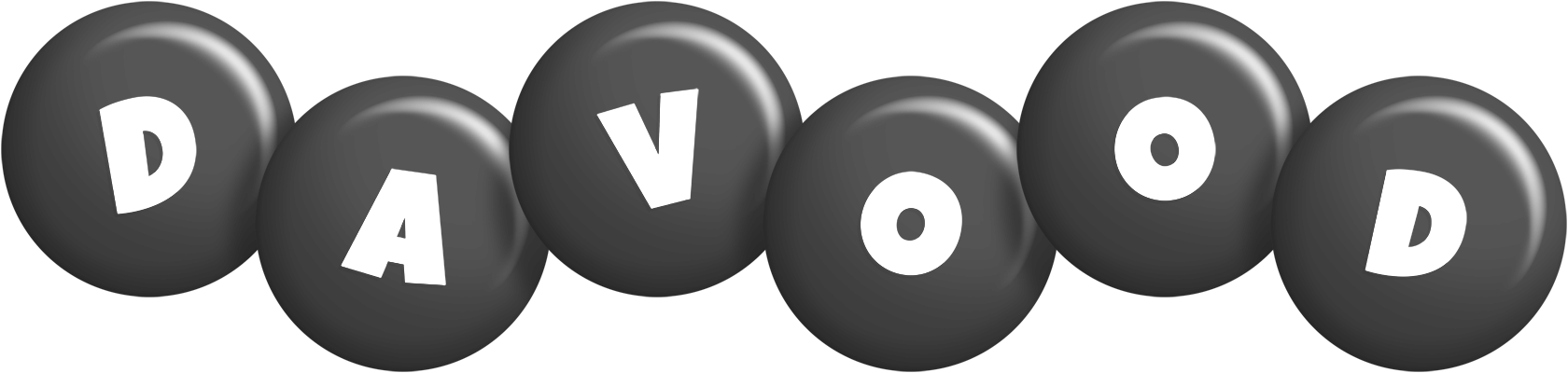 Davood candy-black logo