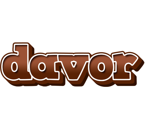 Davor brownie logo