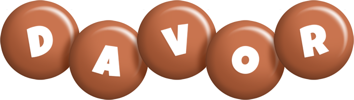 Davor candy-brown logo