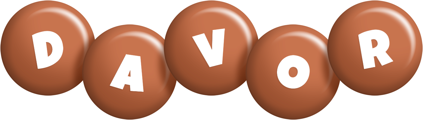Davor candy-brown logo