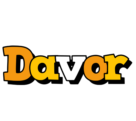 Davor cartoon logo