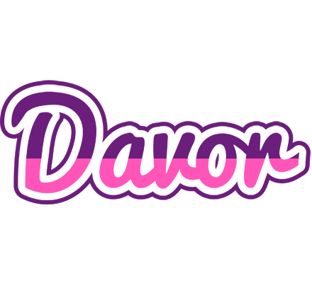 Davor cheerful logo