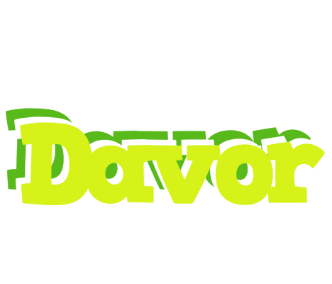 Davor citrus logo
