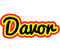 Davor flaming logo