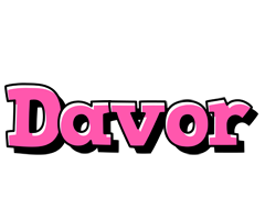 Davor girlish logo