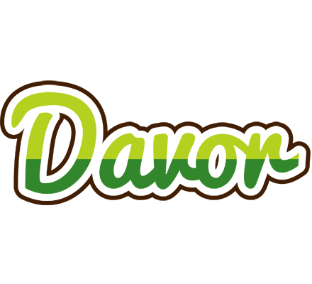 Davor golfing logo
