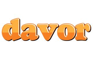 Davor orange logo