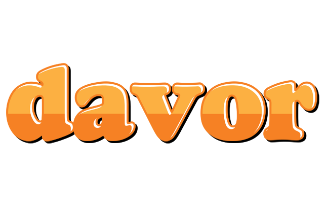 Davor orange logo