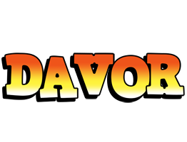 Davor sunset logo