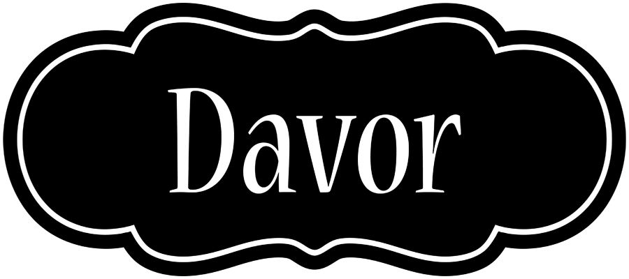 Davor welcome logo