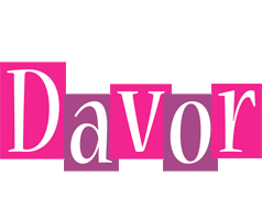 Davor whine logo