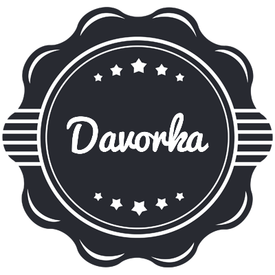 Davorka badge logo