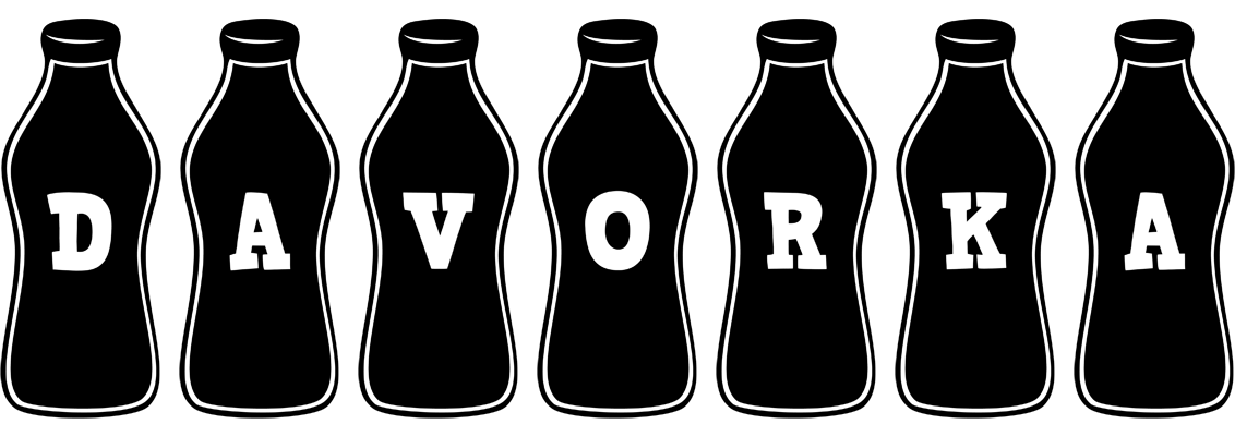 Davorka bottle logo