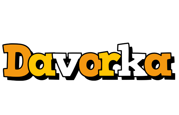 Davorka cartoon logo