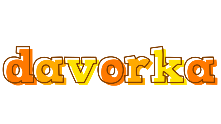 Davorka desert logo