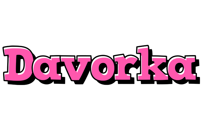 Davorka girlish logo