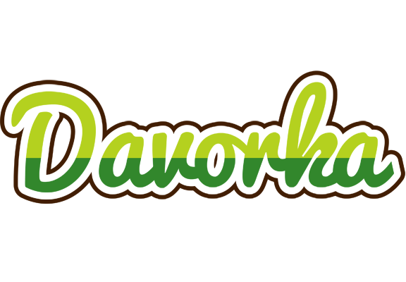 Davorka golfing logo