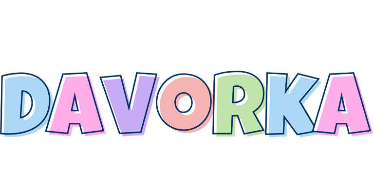 Davorka pastel logo