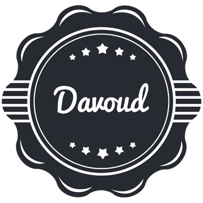 Davoud badge logo
