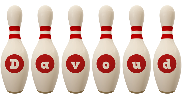 Davoud bowling-pin logo