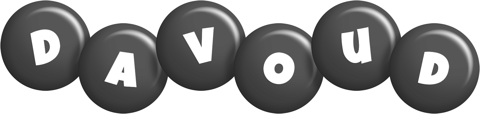 Davoud candy-black logo