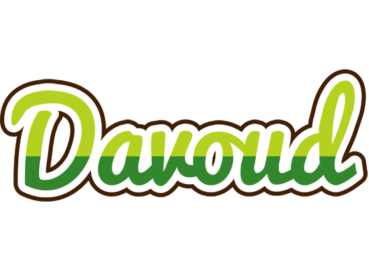Davoud golfing logo