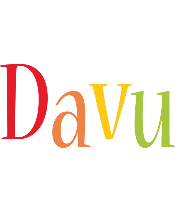 Davu birthday logo