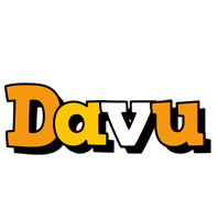 Davu cartoon logo